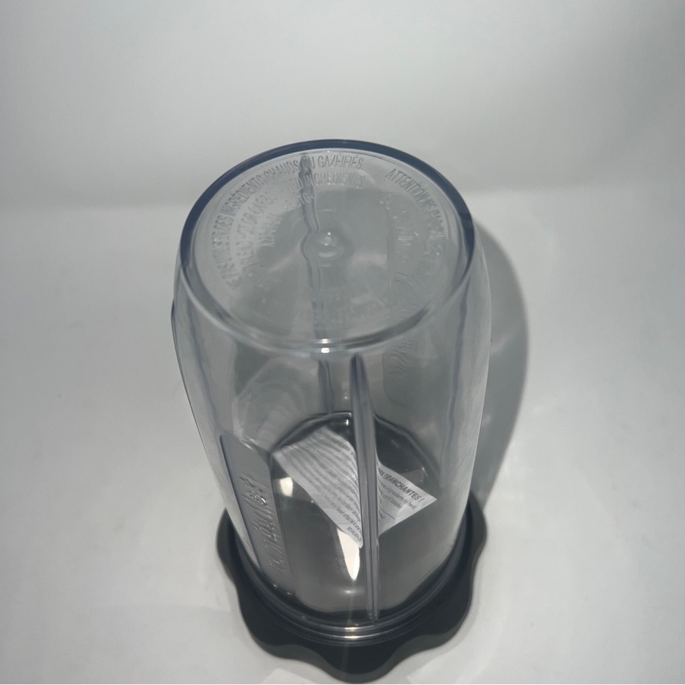 NutriBullet 32 oz Blender Cup & Lid Extractor Blade Genuine OEM Clear Drink - Picture 6 of 8